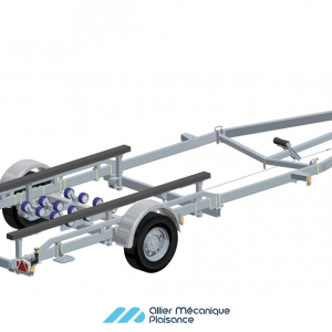 remorque pour bateau sun way D1616