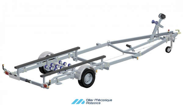 remorque pour bateau sun way D1616