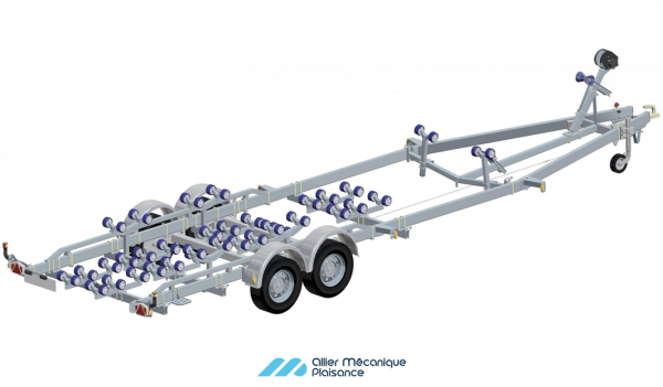 remorque pour bateau sun way D1628