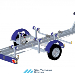 remorque pour bateau sun way SW1005M16