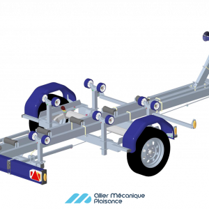 remorque pour bateau sun way SW845M16