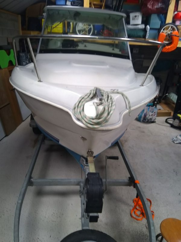 bateau occasion Quicksilver 460 timonier